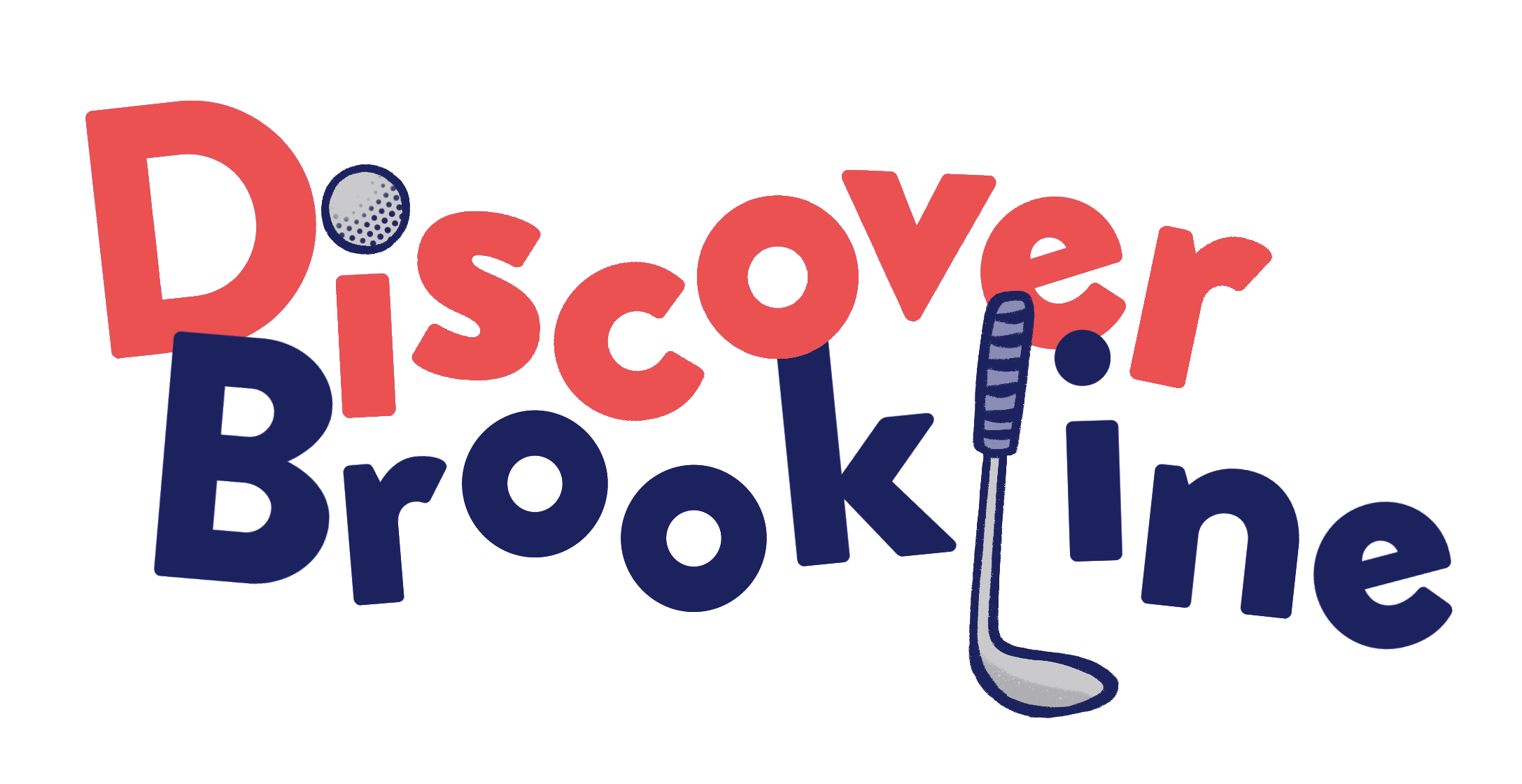 Discover Brookline golf logo
